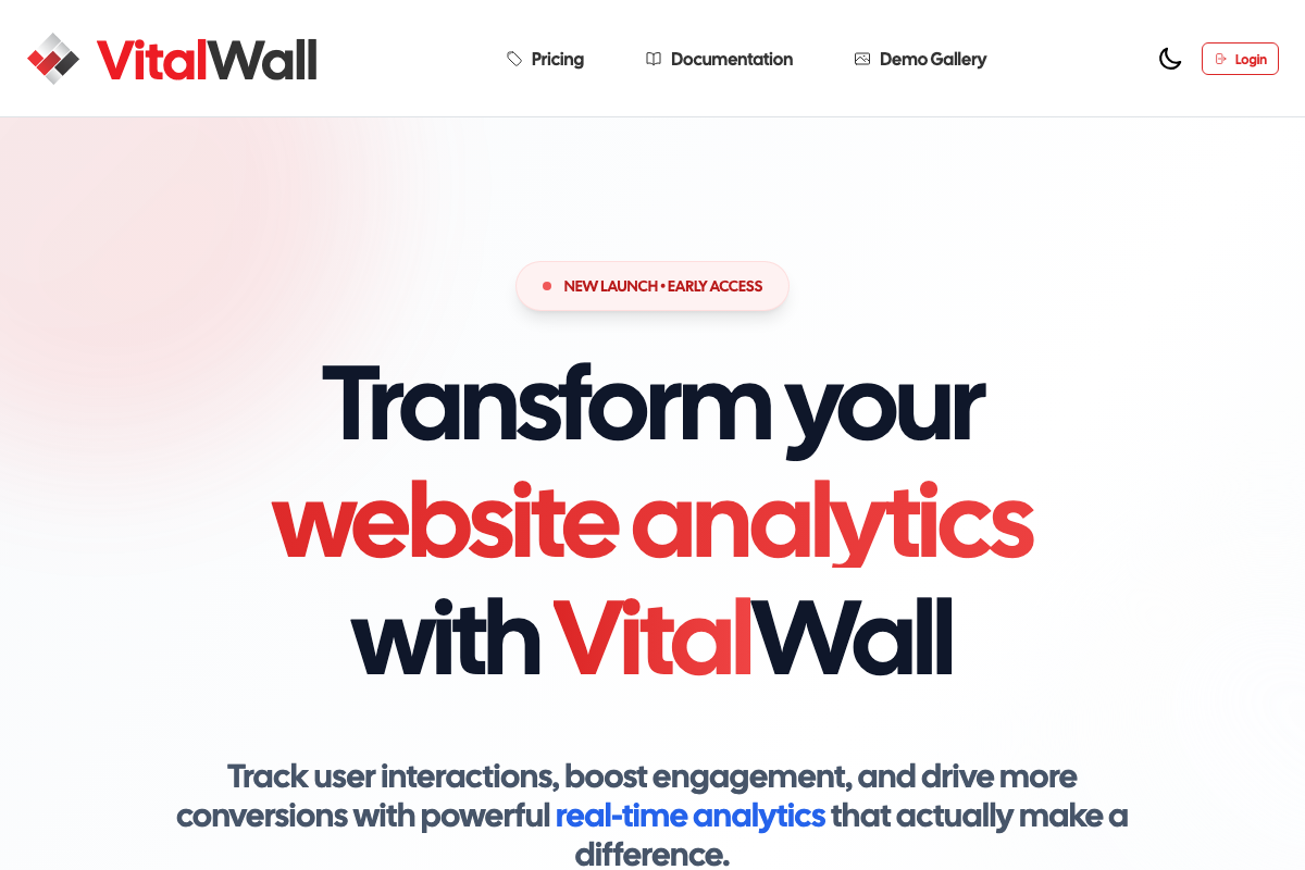 VitalWall screenshot